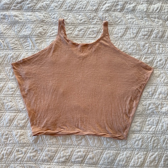 Free People/We the Free Coral, Sleeveless “Pearl Tank” - Picture 5 of 9